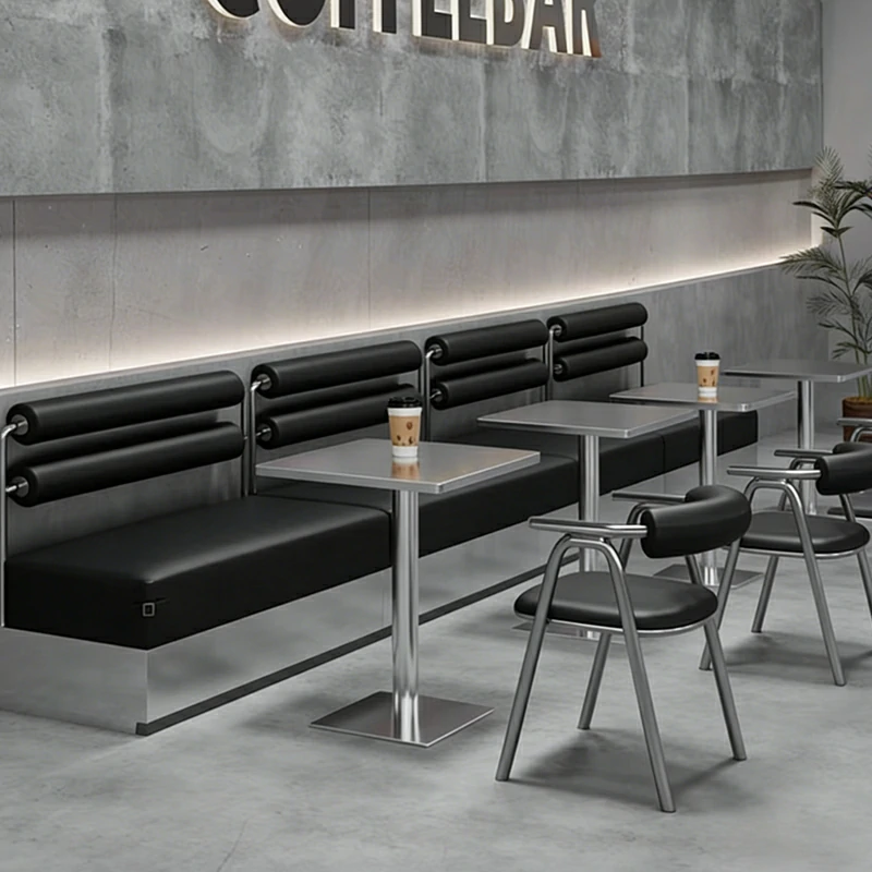 Stainless Steel Banquette